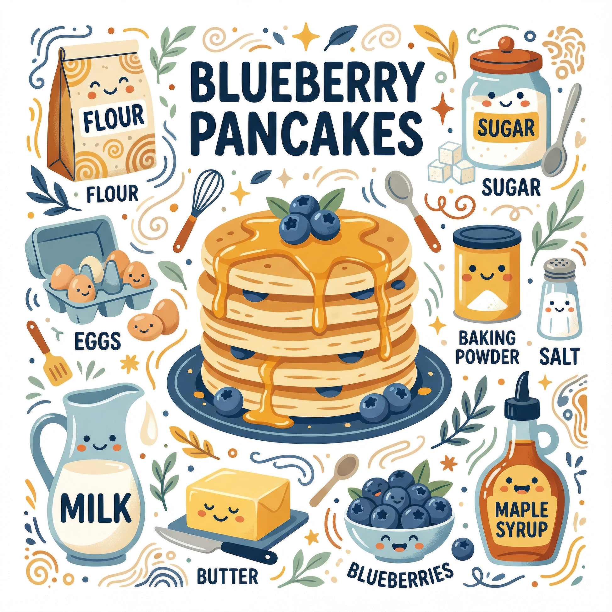 Blueberry Pancakes