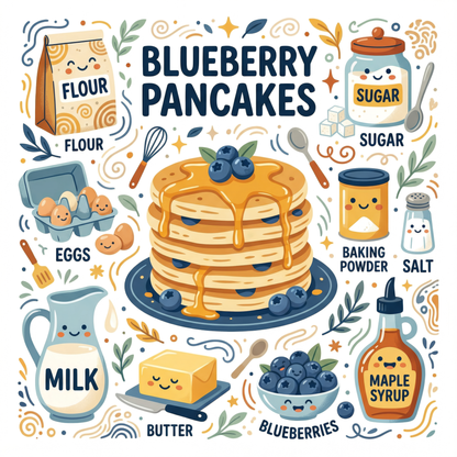Blueberry Pancakes