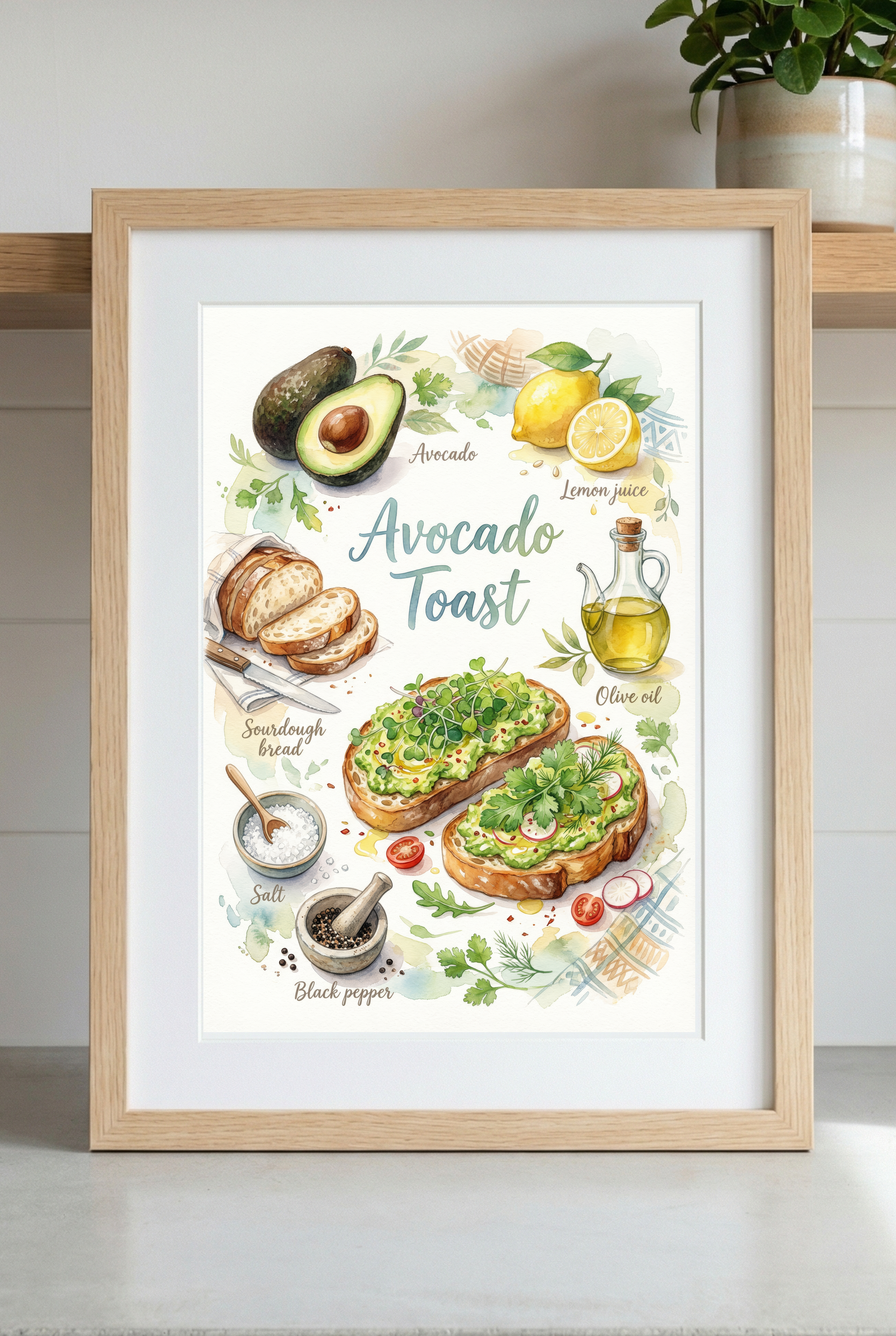 Avocado Toast Lifestyle mockup