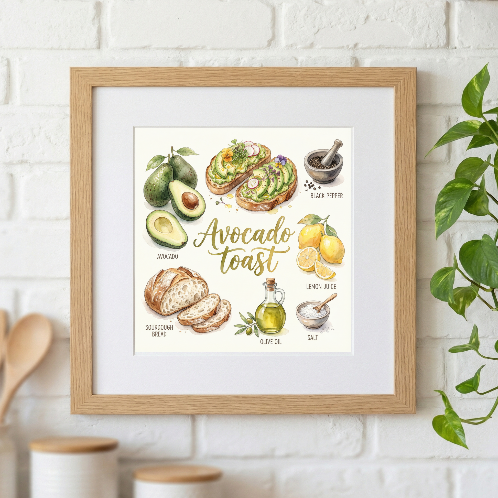 Avocado Toast Lifestyle mockup