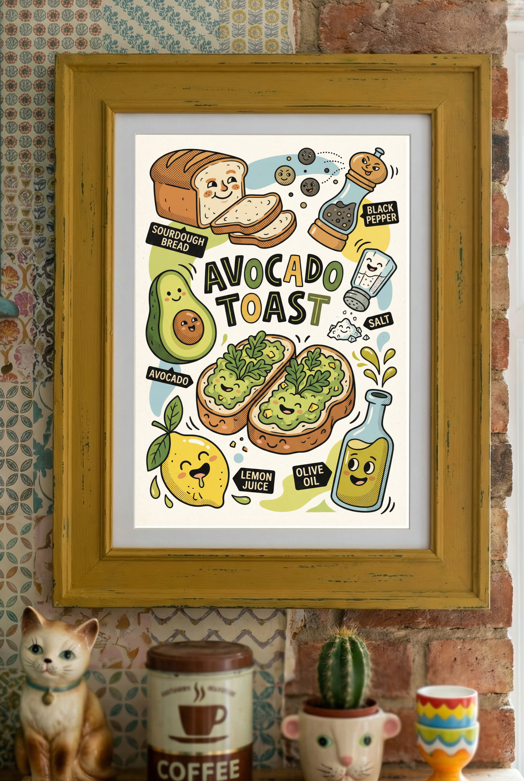 Avocado Toast Lifestyle mockup