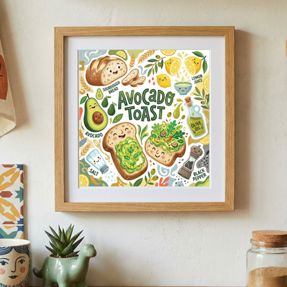 Avocado Toast Lifestyle mockup