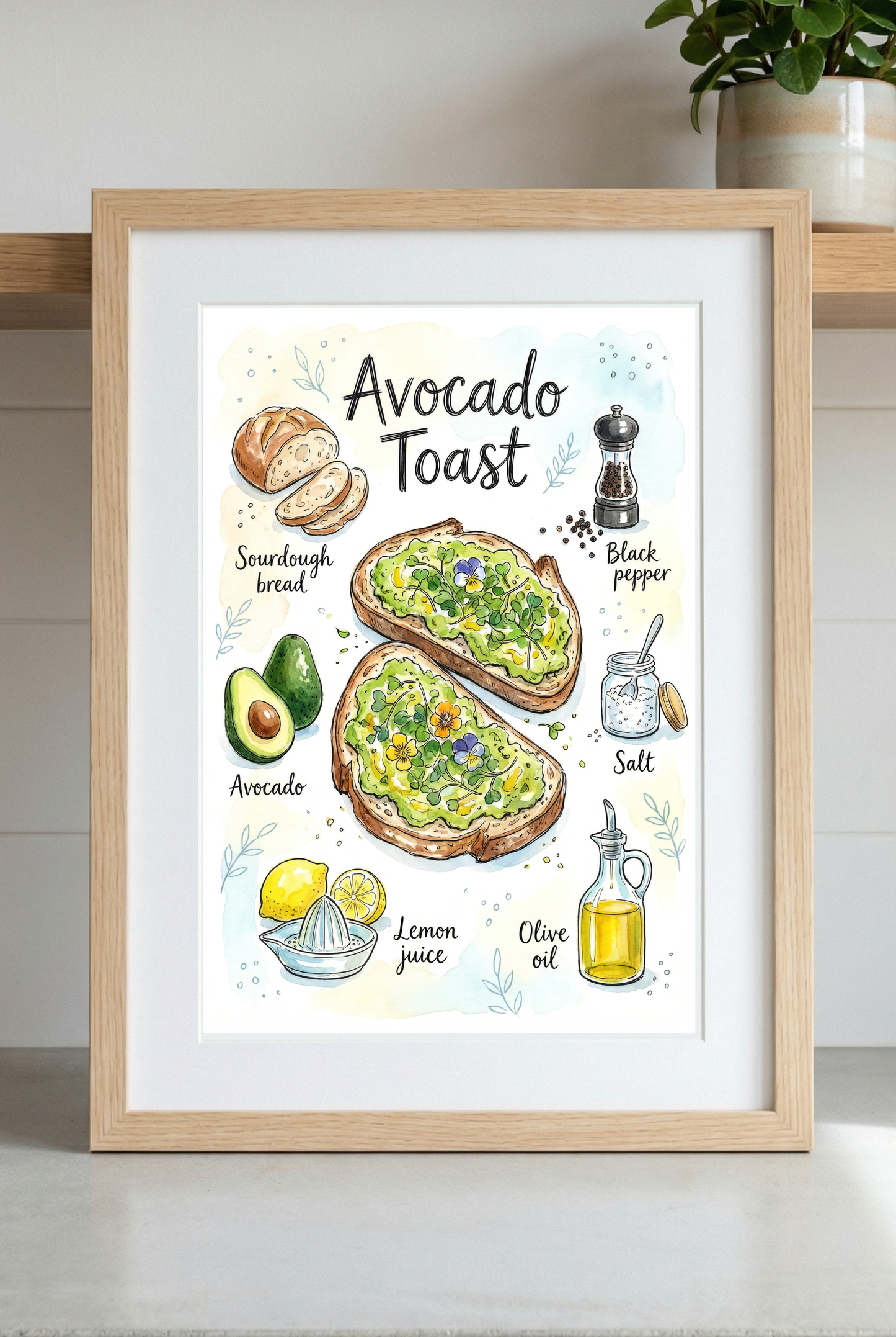 Avocado Toast Lifestyle mockup