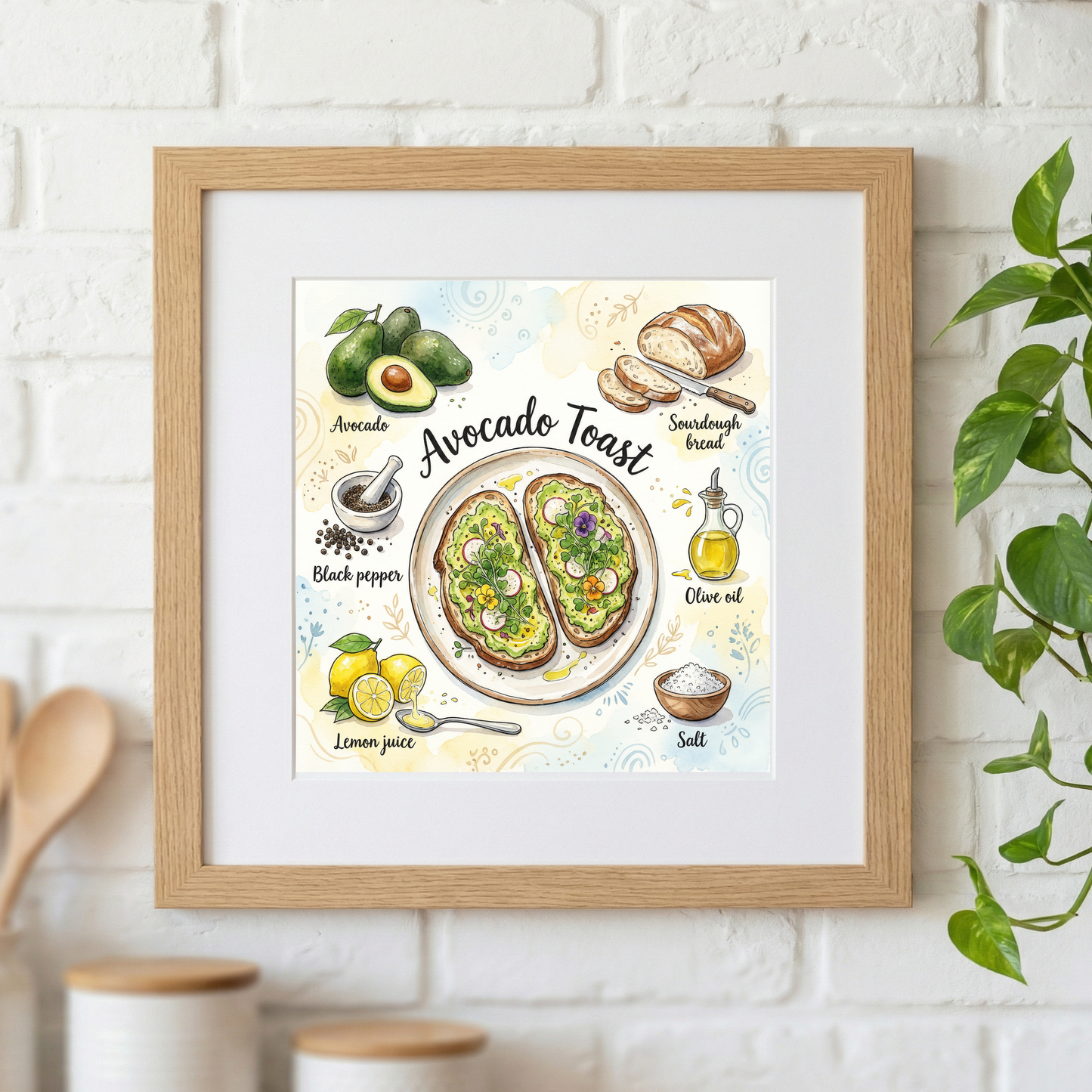 Avocado Toast Lifestyle mockup