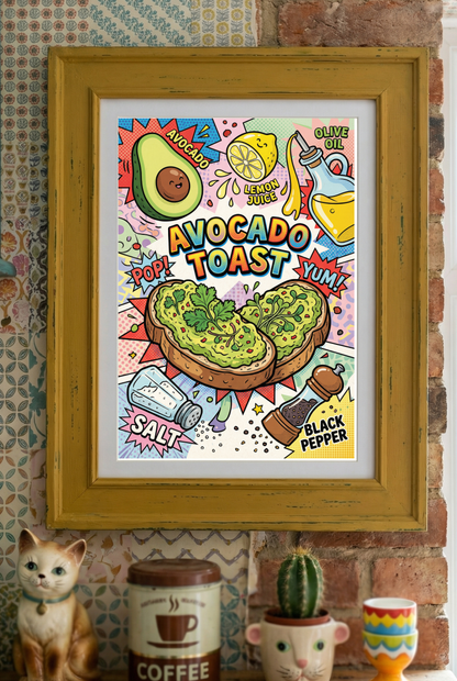 Avocado Toast Lifestyle mockup