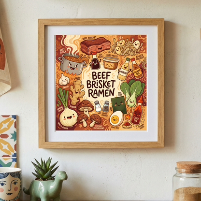 Beef Brisket Ramen Lifestyle mockup