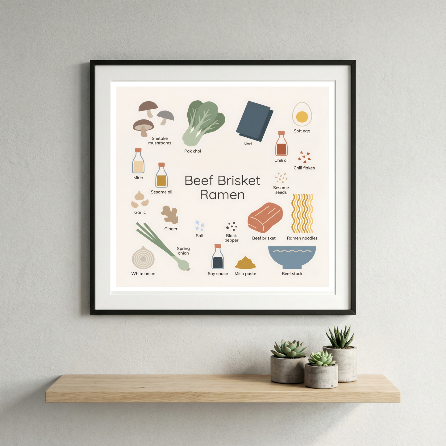 Beef Brisket Ramen Lifestyle mockup