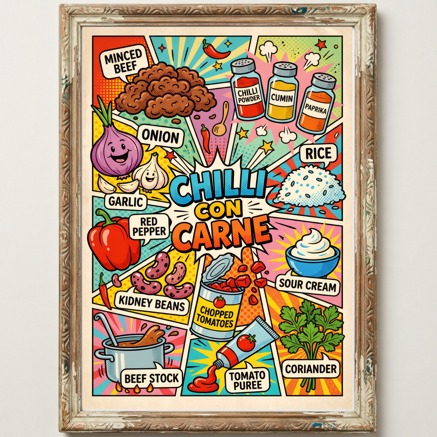 Chilli Con Carne Close Frame mockup