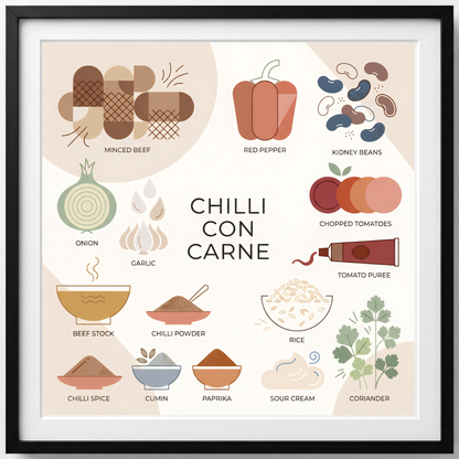 Chilli Con Carne Close Frame mockup