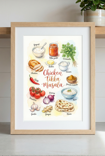 Chicken Tikka Masala Lifestyle mockup