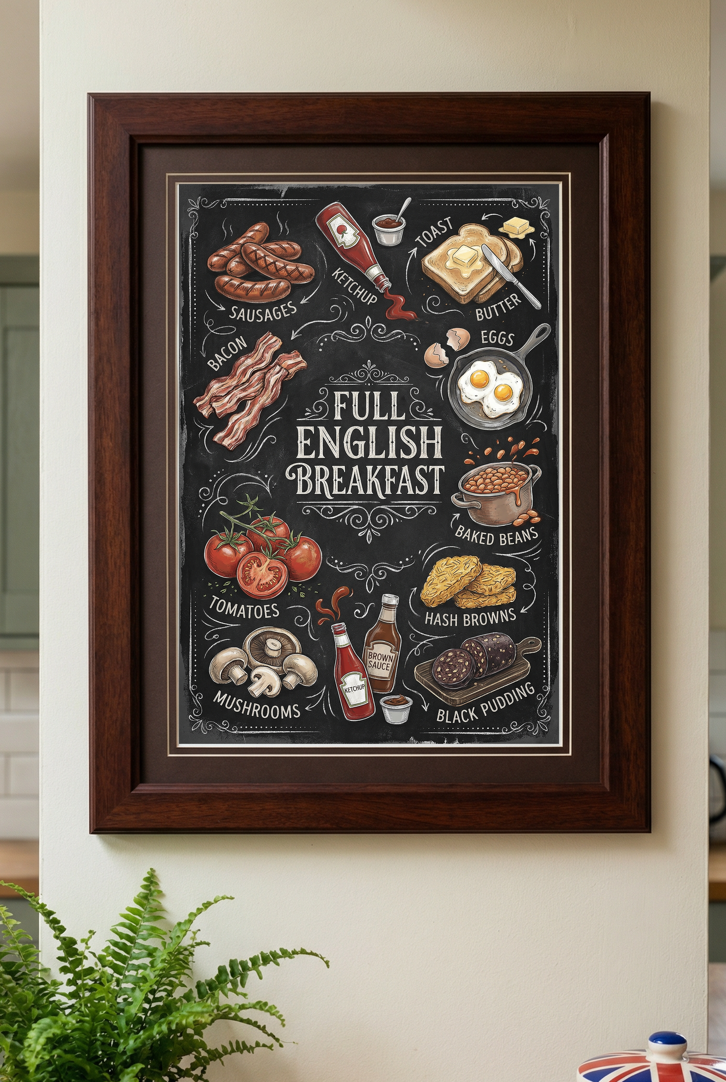 Full English Breakfast Lifestyle mockup