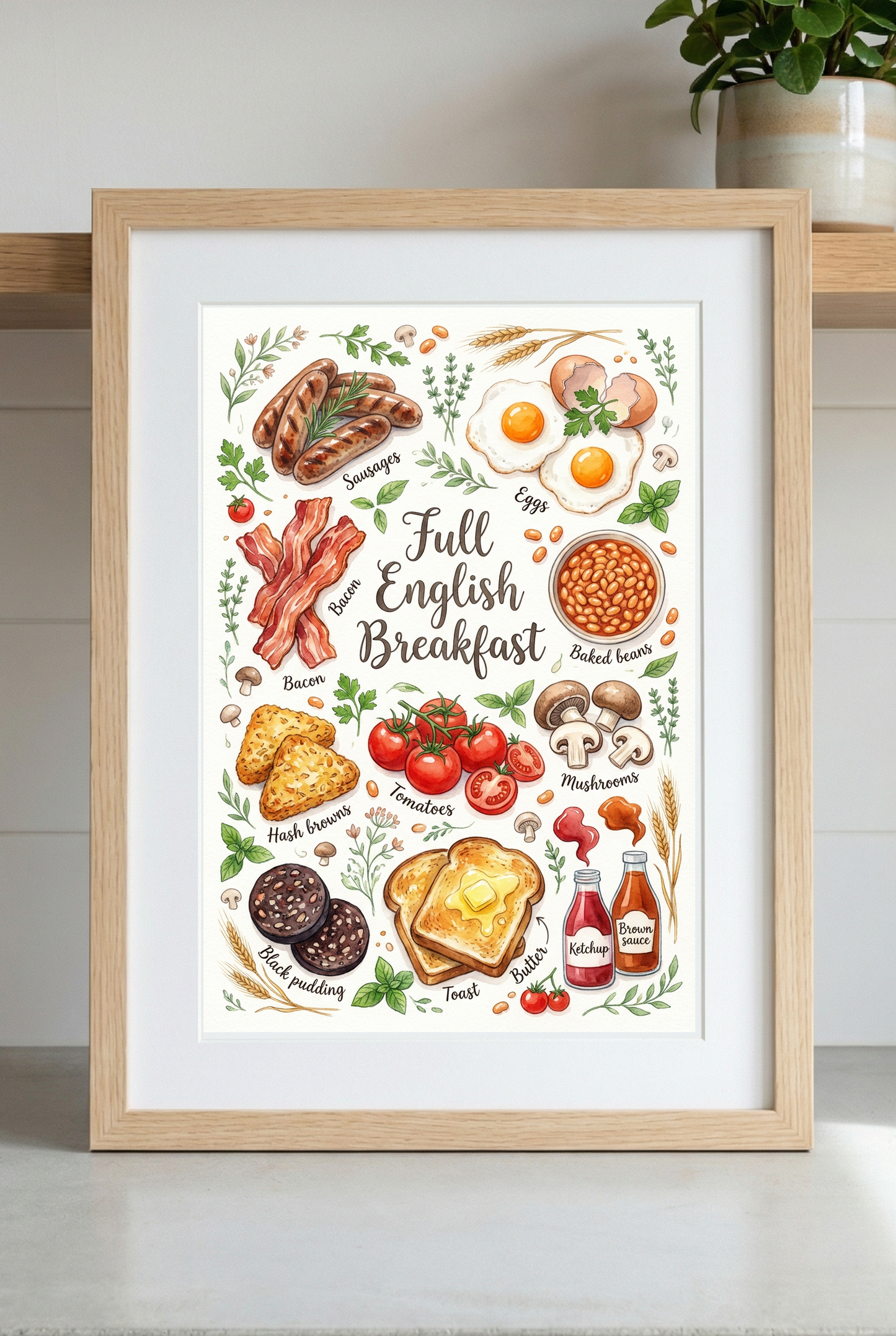 Full English Breakfast Lifestyle mockup