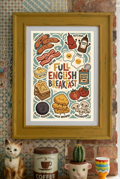 Full English Breakfast Lifestyle mockup