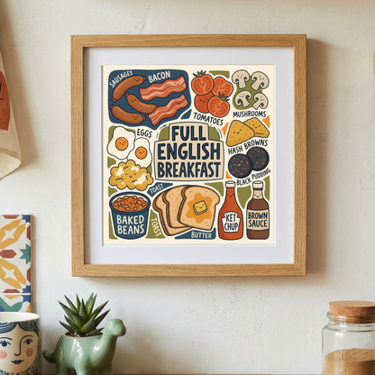 Full English Breakfast Lifestyle mockup