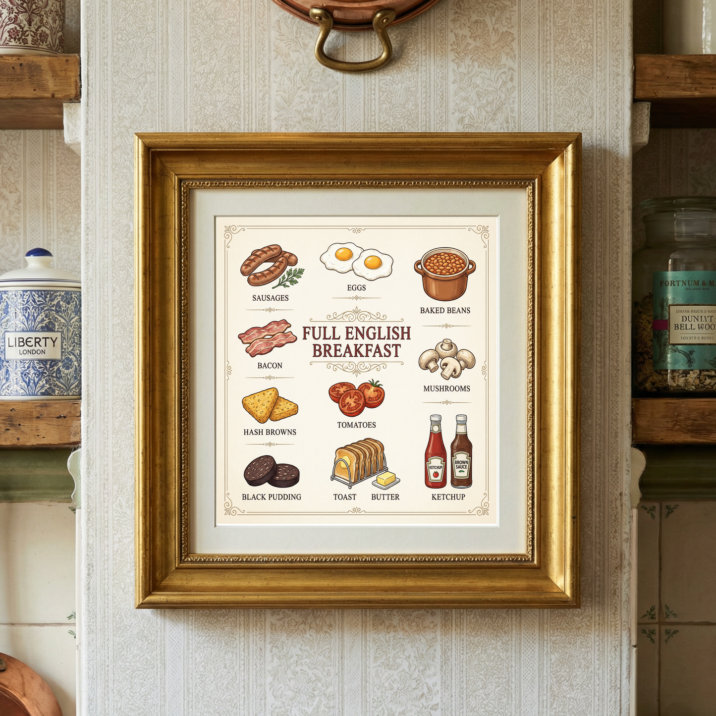 Full English Breakfast Lifestyle mockup