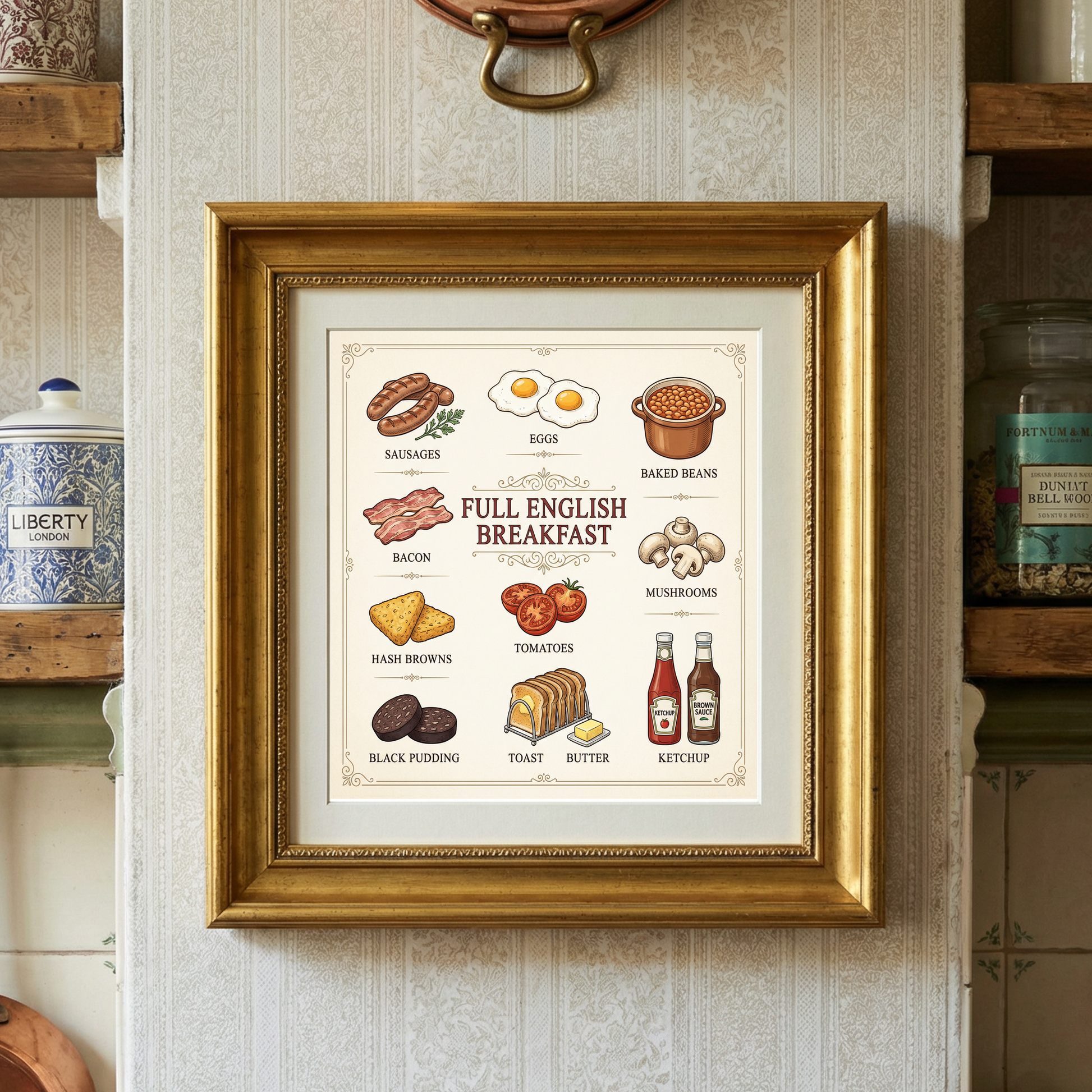 Full English Breakfast Lifestyle mockup