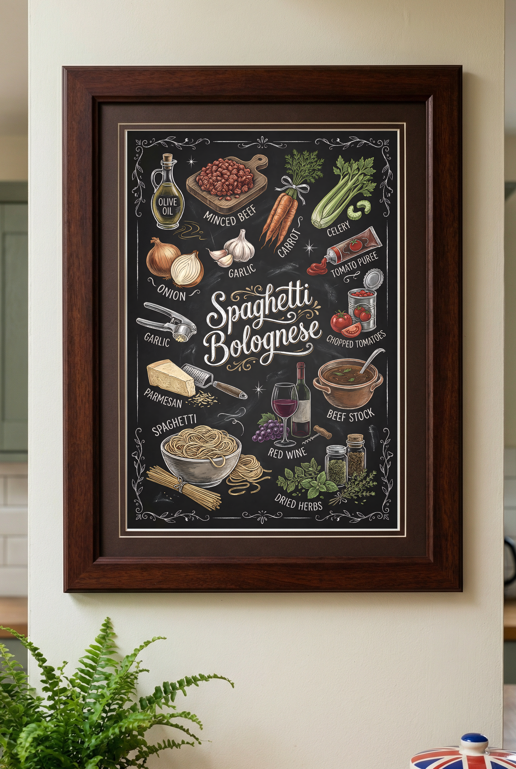 Spaghetti Bolognese Lifestyle mockup