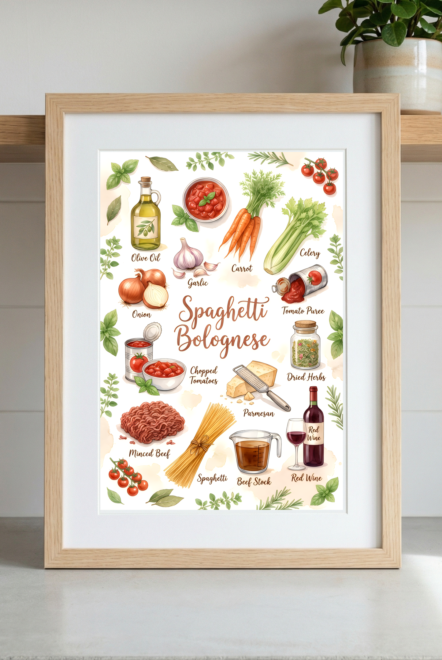 Spaghetti Bolognese Lifestyle mockup
