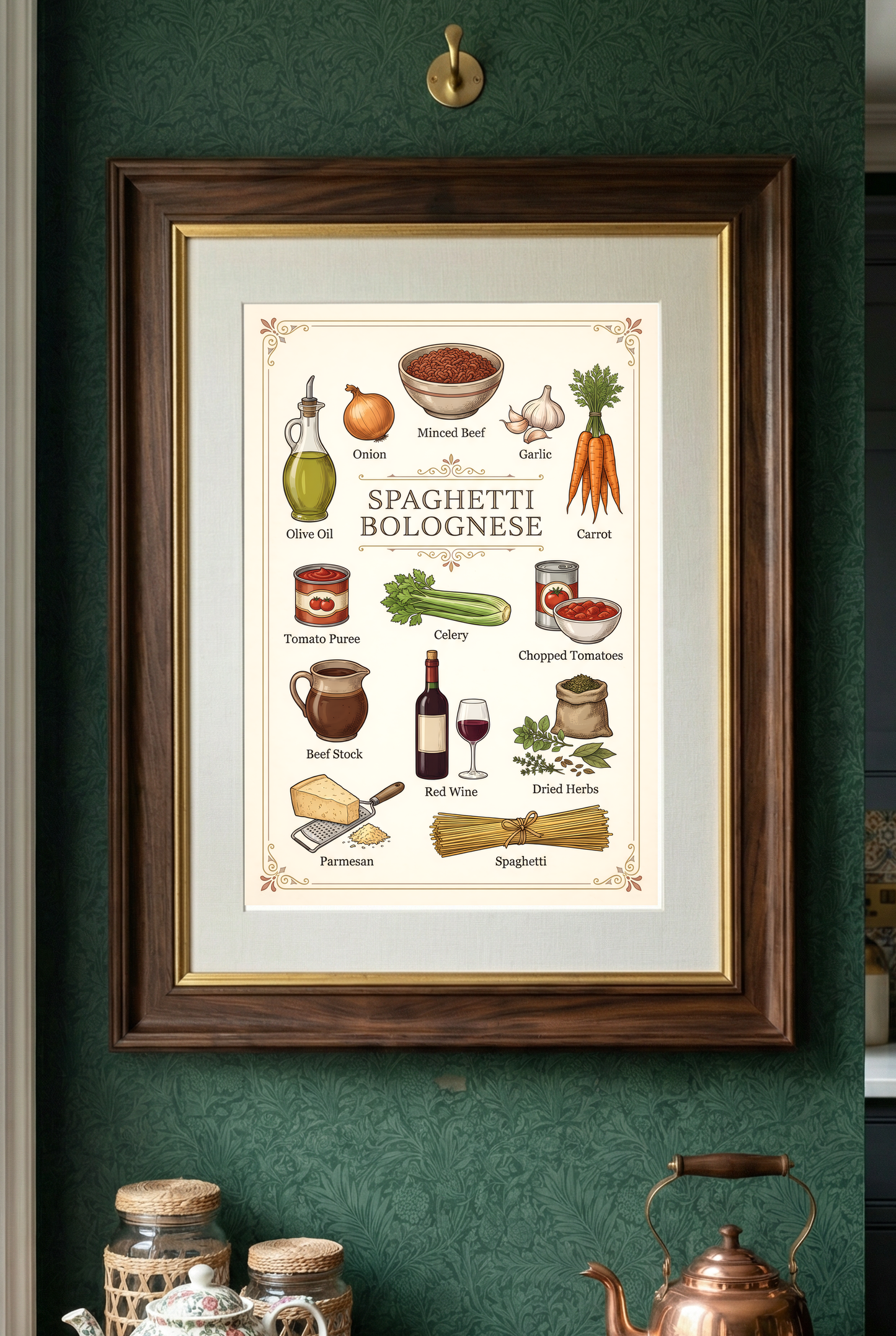 Spaghetti Bolognese Lifestyle mockup