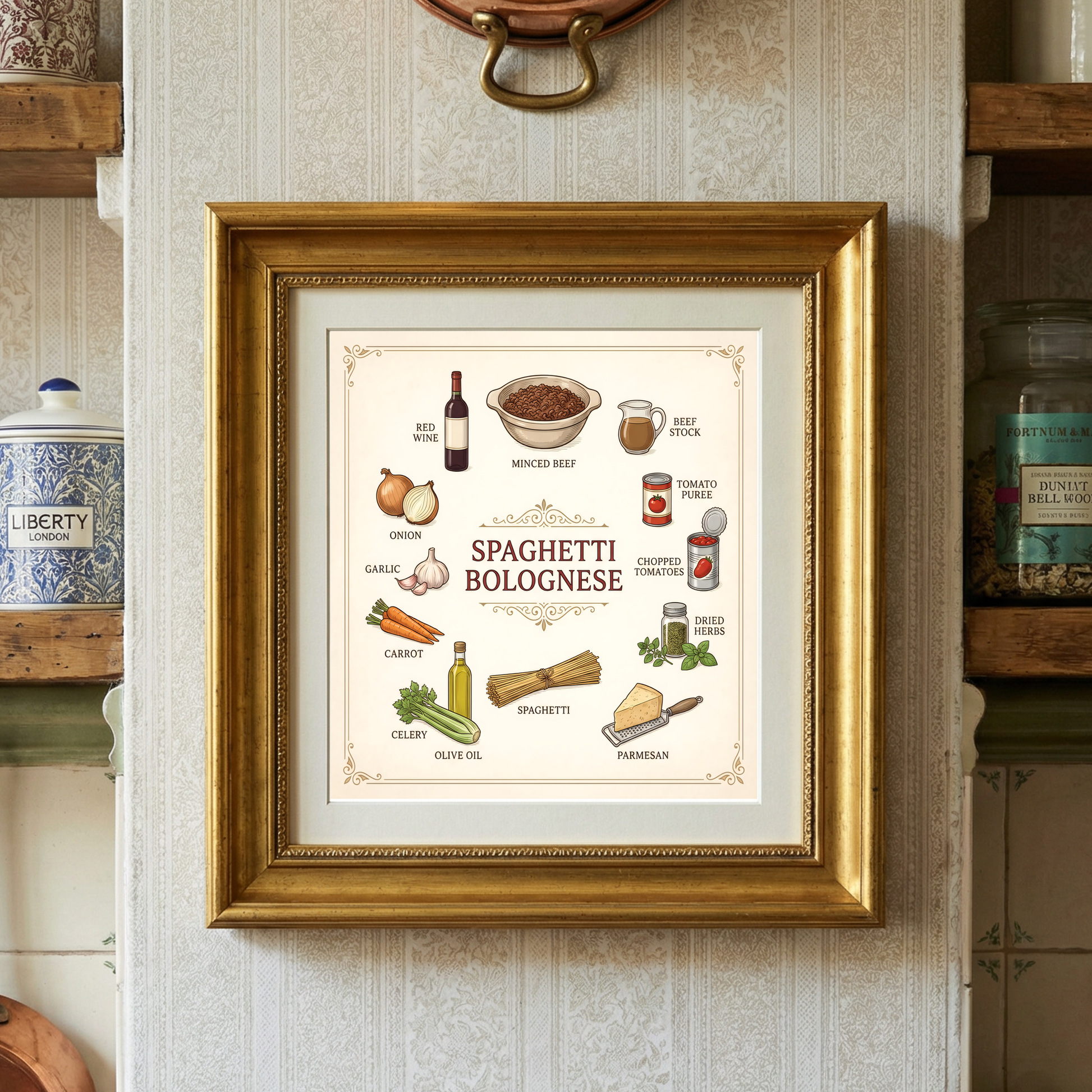 Spaghetti Bolognese Lifestyle mockup