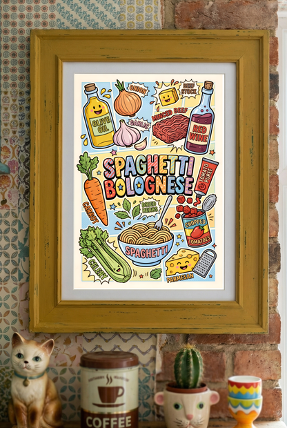 Spaghetti Bolognese Lifestyle mockup