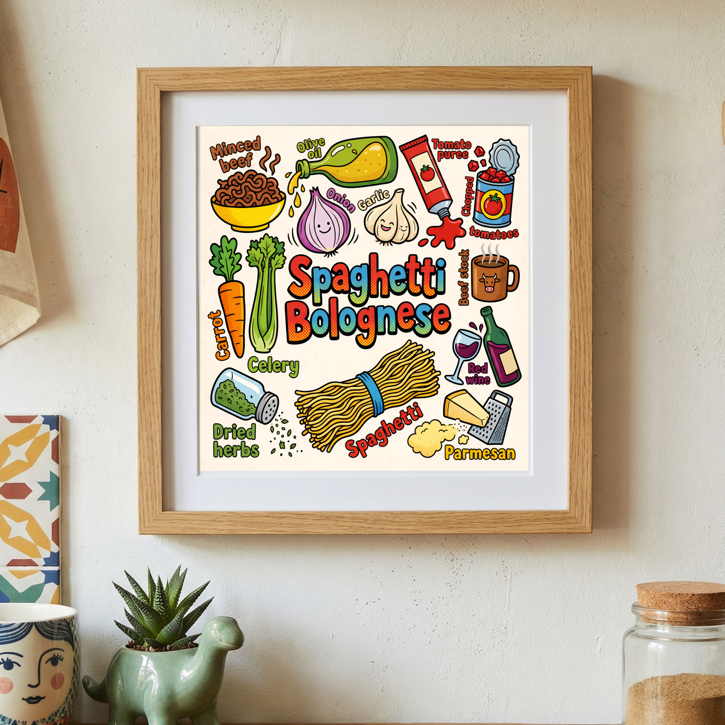 Spaghetti Bolognese Lifestyle mockup